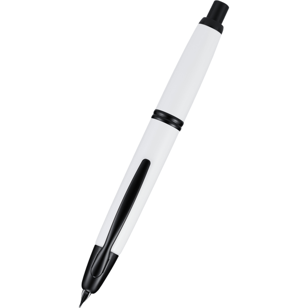 Pilot Vanishing Point Fountain Pen - White-Pen Boutique Ltd