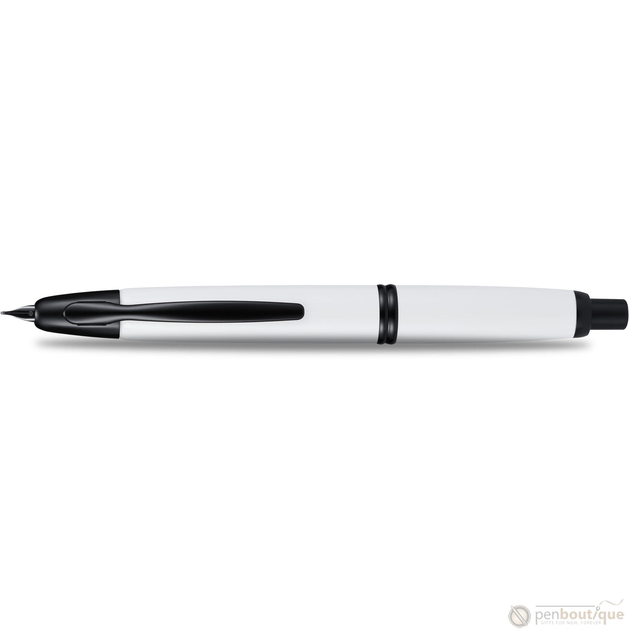 Pilot Vanishing Point Fountain Pen - White-Pen Boutique Ltd