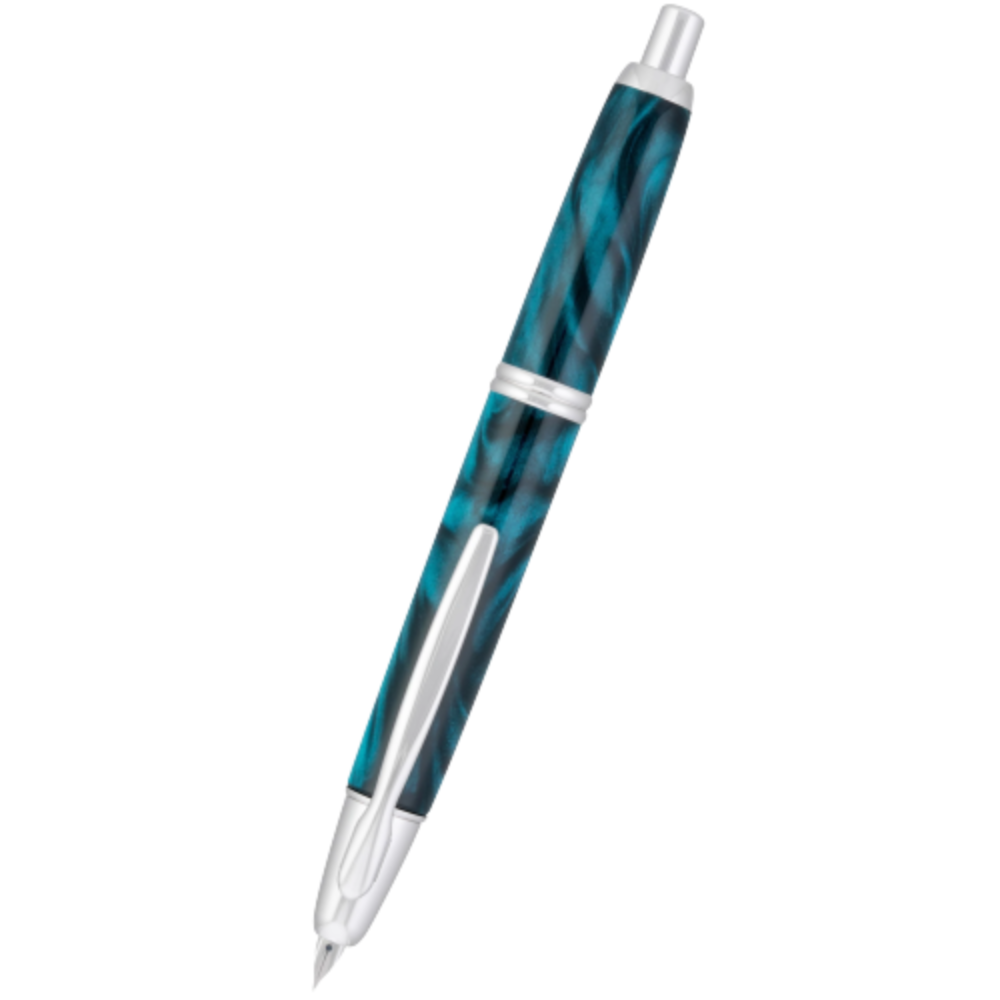 Pilot Vanishing Point SE Fountain Pen - Emerald Green Marble-Pen Boutique Ltd