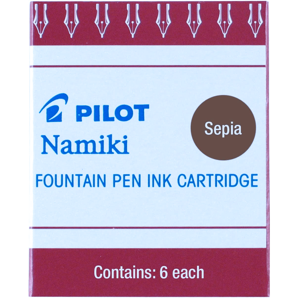 Pilot Fountain Pen Ink Cartridges - Sepia-Pen Boutique Ltd