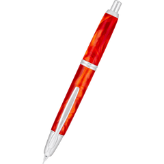 Pilot Vanishing Point SE Fountain Pen - Fiery Orange Marble-Pen Boutique Ltd