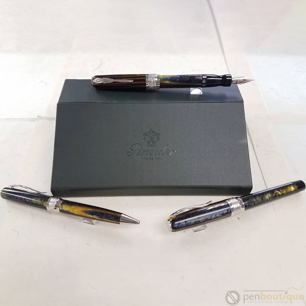 Pineider Arco Ballpoint Pen - Limited Edition - Blue Bee-Pen Boutique Ltd