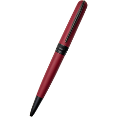 Pineider Avatar UR Ballpoint Pen - Cherry - Matte Black Trim-Pen Boutique Ltd