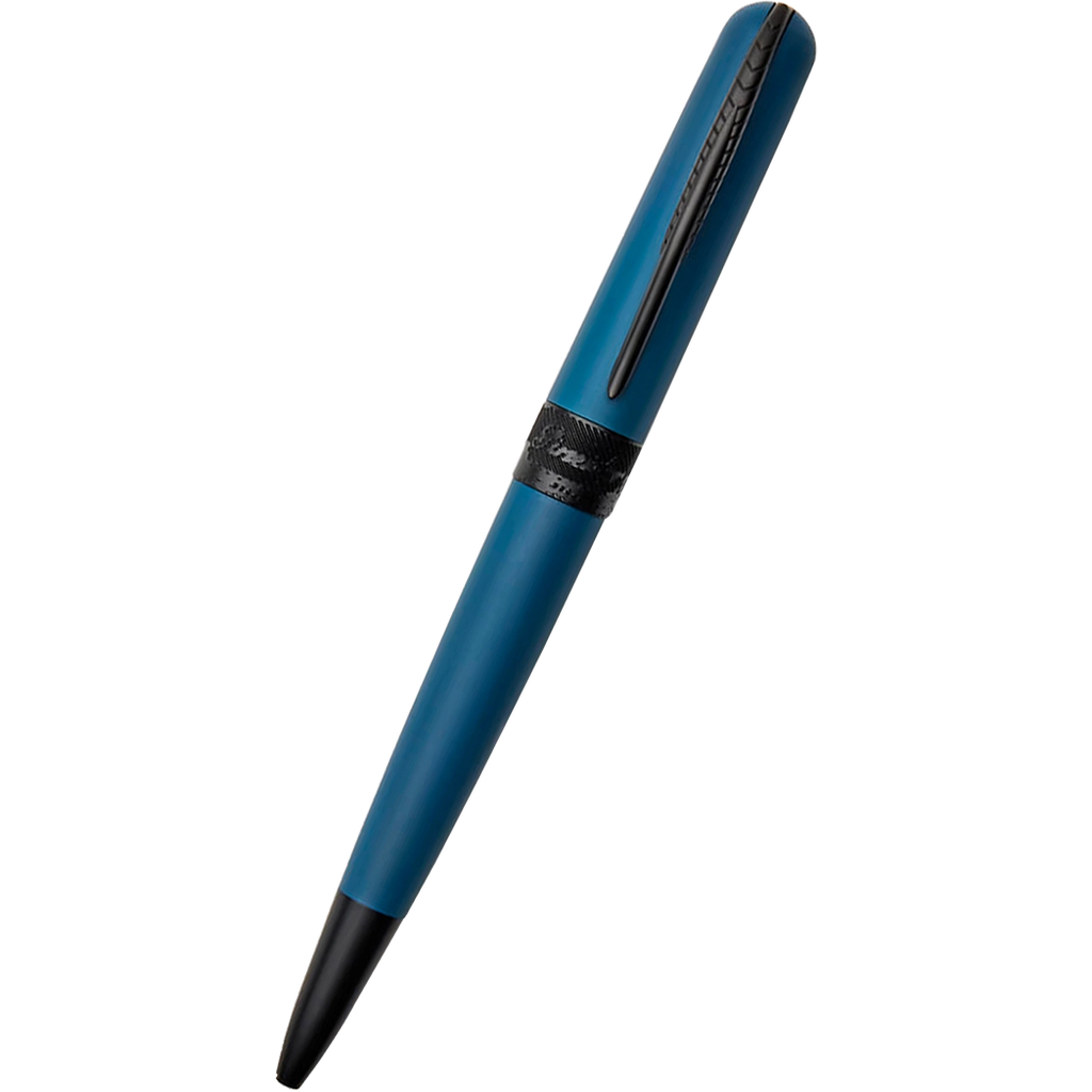 Pineider Avatar UR Ballpoint Pen - Lapis Blue - Matte Black Trim-Pen Boutique Ltd