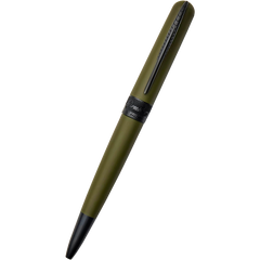 Pineider Avatar UR Ballpoint Pen - Military Green - Matte Black Trim-Pen Boutique Ltd