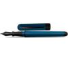 Pineider Avatar UR Fountain Pen - Lapis Blue - Matte Black Trim-Pen Boutique Ltd