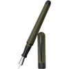Pineider Avatar UR Fountain Pen - Military Green - Matte Black Trim-Pen Boutique Ltd