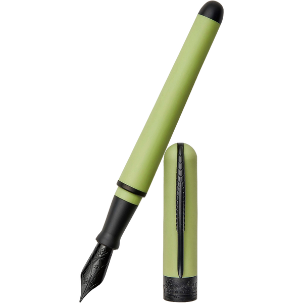 Pineider Avatar UR Fountain Pen - Mint - Matte Black Trim-Pen Boutique Ltd