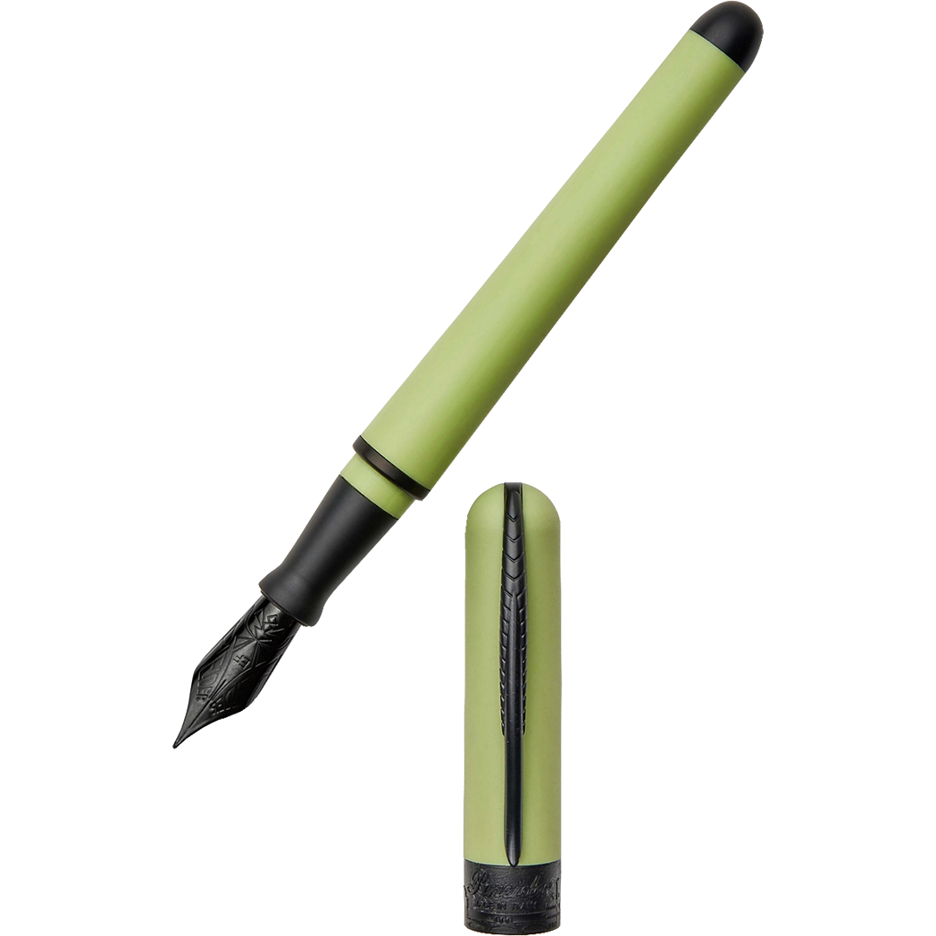 Pineider Avatar UR Fountain Pen - Mint - Matte Black Trim-Pen Boutique Ltd