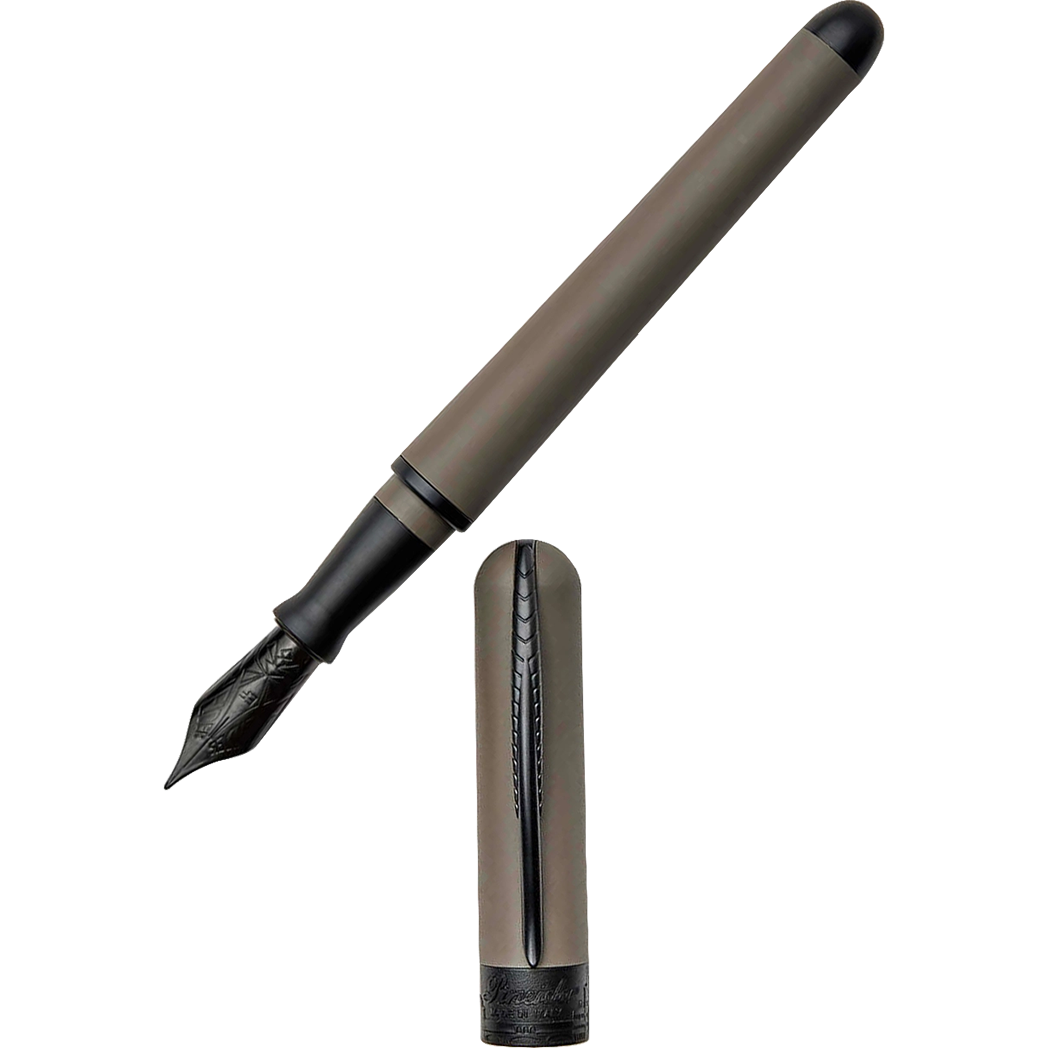 Pineider Avatar UR Fountain Pen - Stone - Matte Black Trim-Pen Boutique Ltd