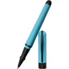 Pineider Avatar UR Rollerball Pen - Ice Blue - Matte Black Trim-Pen Boutique Ltd
