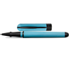 Pineider Avatar UR Rollerball Pen - Ice Blue - Matte Black Trim-Pen Boutique Ltd