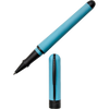 Pineider Avatar UR Rollerball Pen - Ice Blue - Matte Black Trim-Pen Boutique Ltd