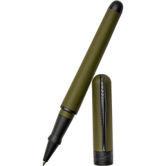 Pineider Avatar UR Rollerball Pen - Military Green - Matte Black Trim-Pen Boutique Ltd