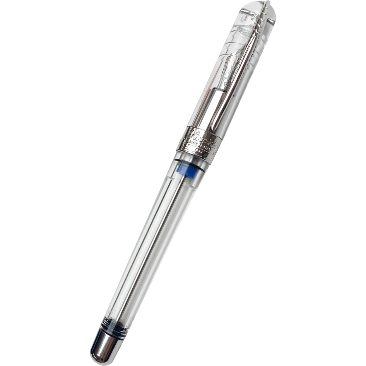 Pineider Avatar UR Traveler Fountain Pen - Twin Tank Touchdown Clear-Pen Boutique Ltd
