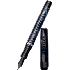 Pineider La Grande Belleza (Great Beauty) Fountain Pen - Rocco Blue-Pen Boutique Ltd