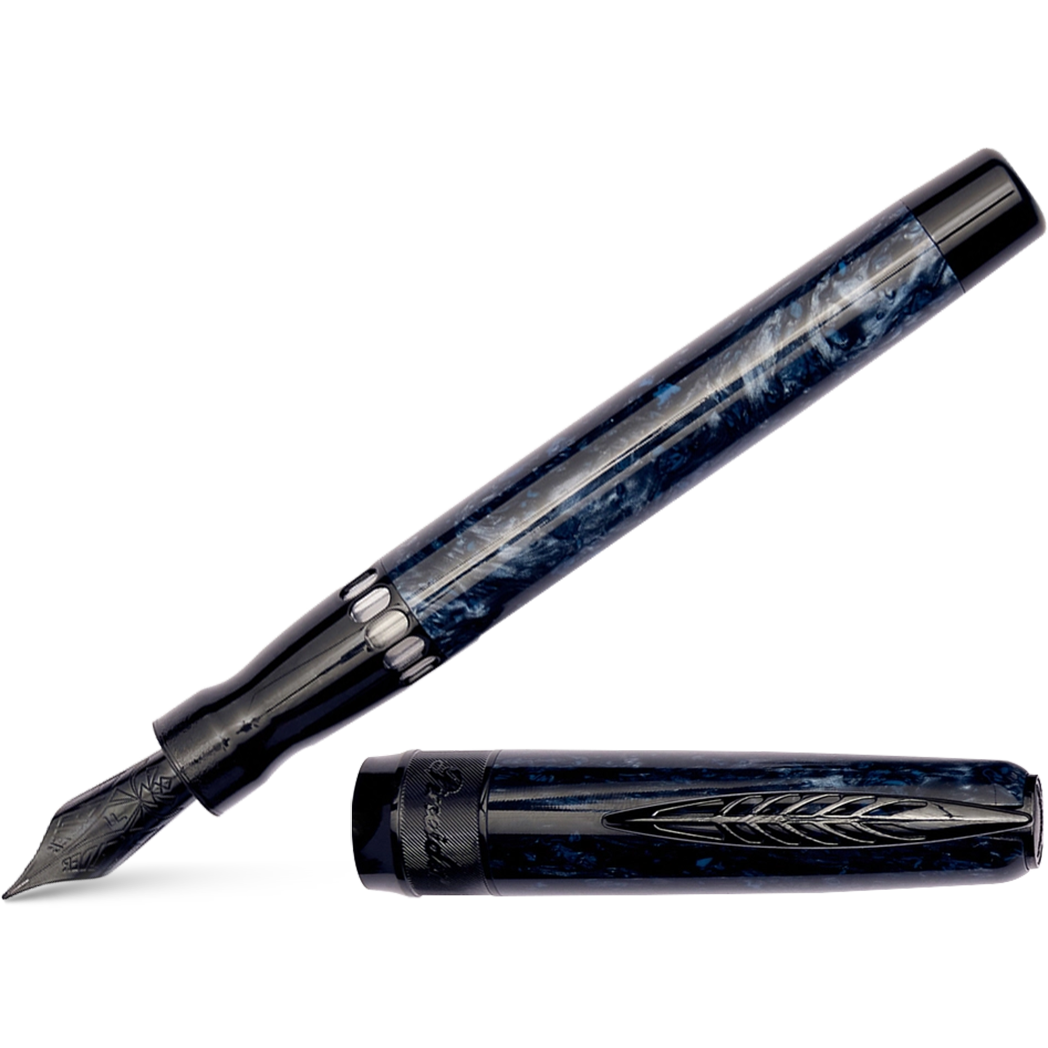 Pineider La Grande Belleza (Great Beauty) Fountain Pen - Rocco Blue-Pen Boutique Ltd