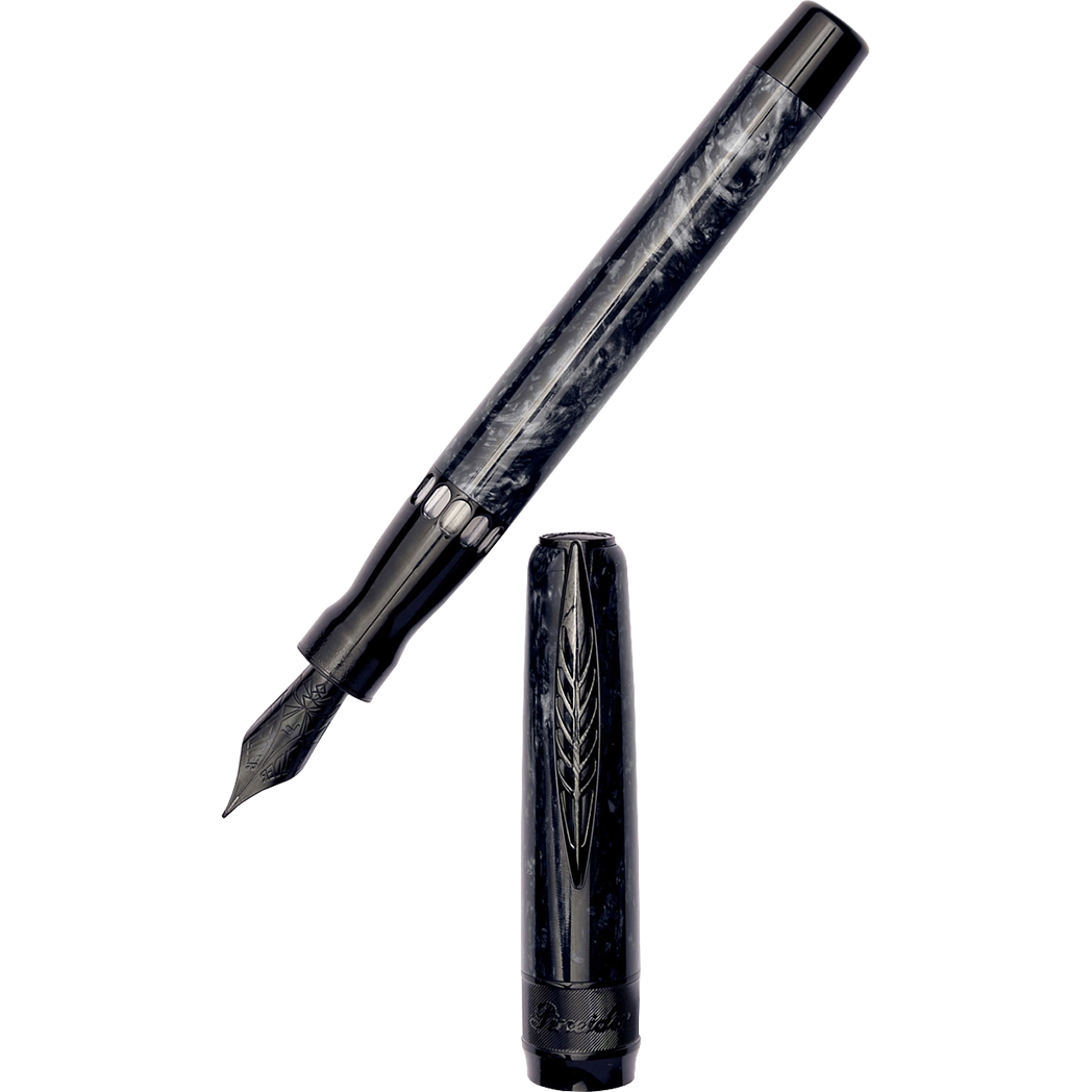 Pineider La Grande Belleza (Great Beauty) Fountain Pen - Rocco Grey-Pen Boutique Ltd