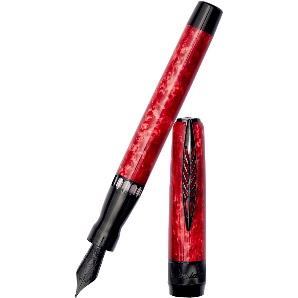 Pineider La Grande Belleza (Great Beauty) Fountain Pen - Rocco Red-Pen Boutique Ltd