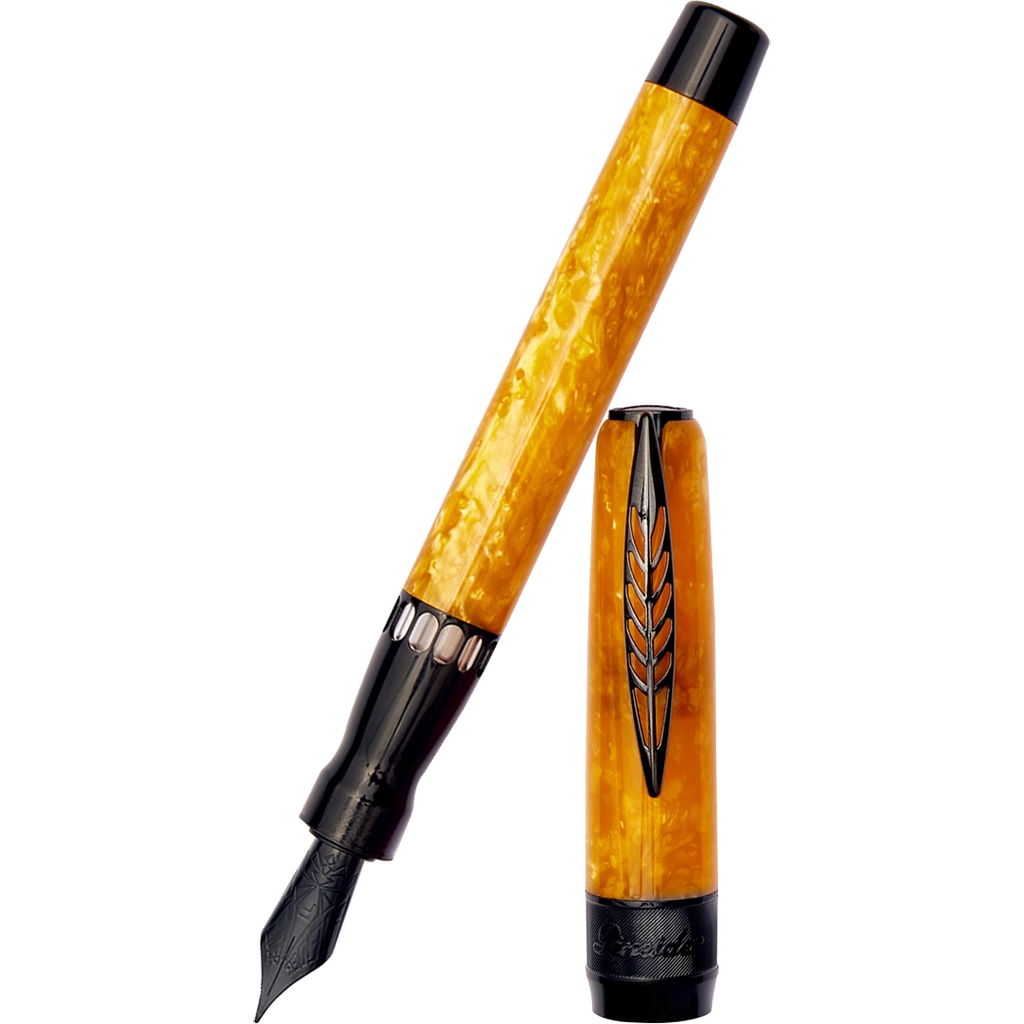 Pineider La Grande Belleza (Great Beauty) Fountain Pen - Rocco Yellow-Pen Boutique Ltd