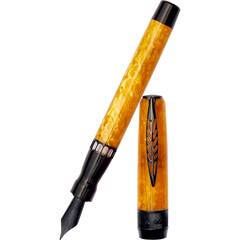 Pineider La Grande Belleza (Great Beauty) Fountain Pen - Rocco Yellow-Pen Boutique Ltd
