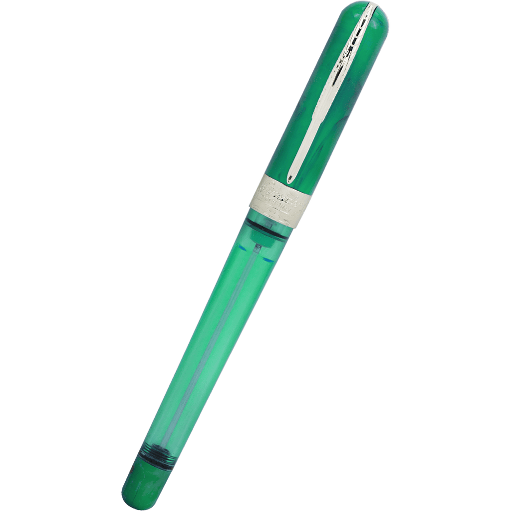 Pineider Avatar UR Traveler Fountain Pen - Twin Tank Touchdown Forest-Pen Boutique Ltd