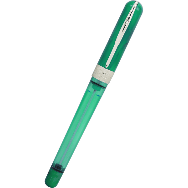 Pineider Avatar UR Traveler Fountain Pen - Twin Tank Touchdown Forest-Pen Boutique Ltd