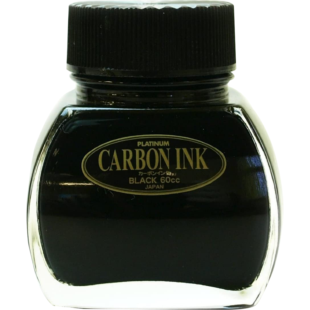 Platinum Carbon Black Ink Bottle 60ml-Pen Boutique Ltd