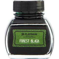 Platinum Classic Forest Black Ink Bottle 60ml-Pen Boutique Ltd
