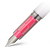 Platinum Plaisir Fountain Pen - Limited Edition - Aura Color of the Year 2022 - Merry Pink-Pen Boutique Ltd