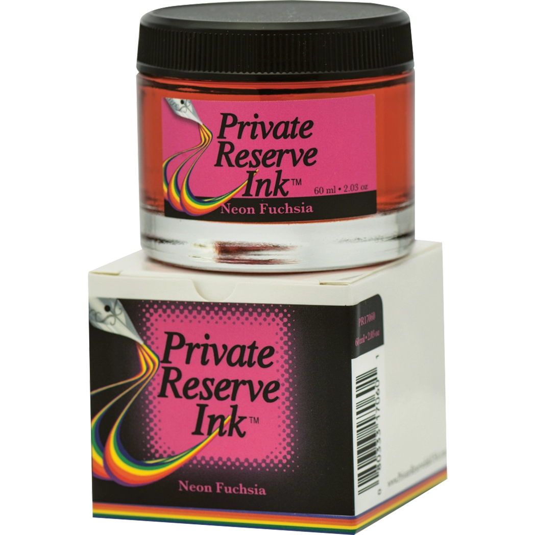 Private Reserve Ink Bottle - Neon Fuchsia - 60ml-Pen Boutique Ltd