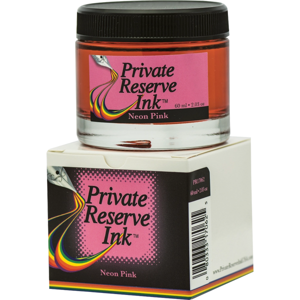 Private Reserve Ink Bottle - Neon Pink - 60ml-Pen Boutique Ltd