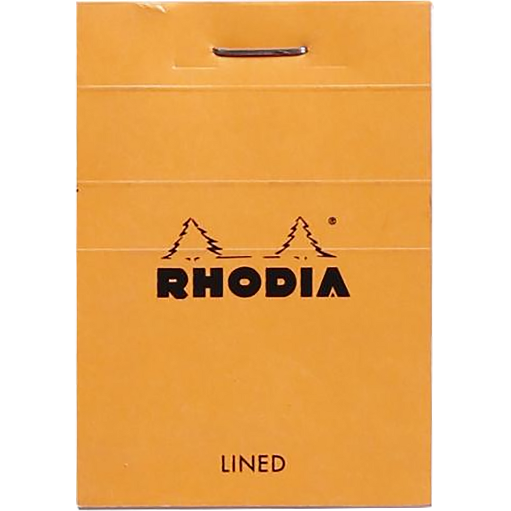 Rhodia N° 10 Pad - Orange - Lined Ruling-Pen Boutique Ltd