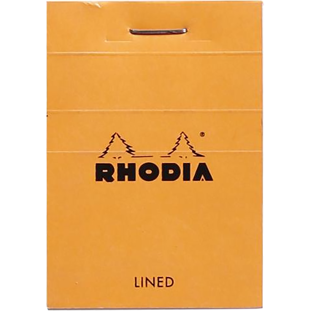 Rhodia N° 10 Pad - Orange - Lined Ruling-Pen Boutique Ltd