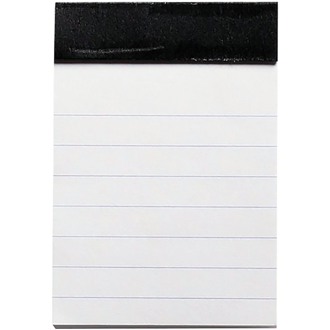 Rhodia N° 10 Pad - Black - Lined Ruling-Pen Boutique Ltd