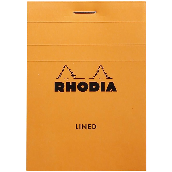 Rhodia Notepads Lined Orange 80S 3X4-Pen Boutique Ltd