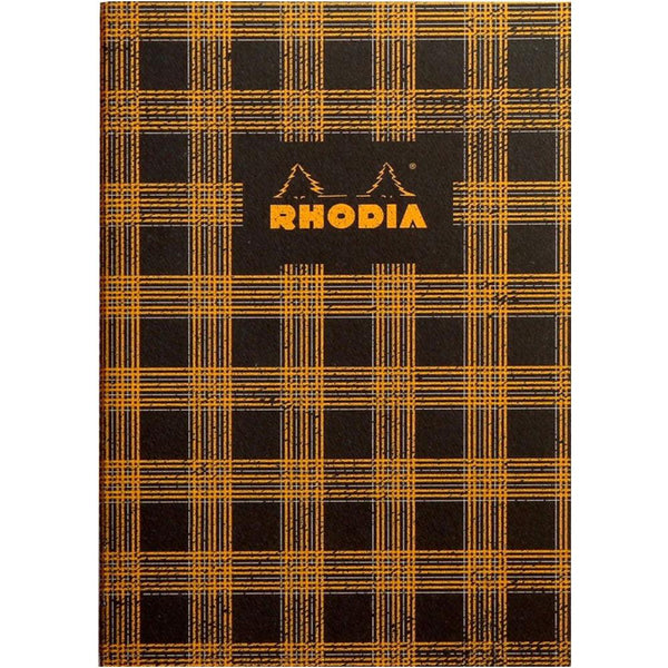 Rhodia Heritage Sewn Spine A5 Notebook 6" x 8.25" - Graph