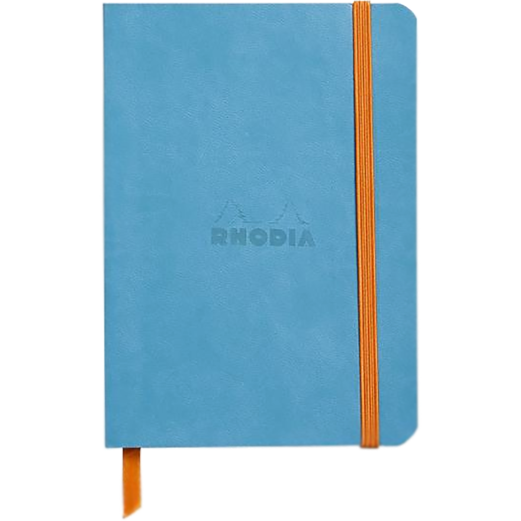 Rhodia Rhodiarama Lined Turquoise A6 Notebooks-Pen Boutique Ltd