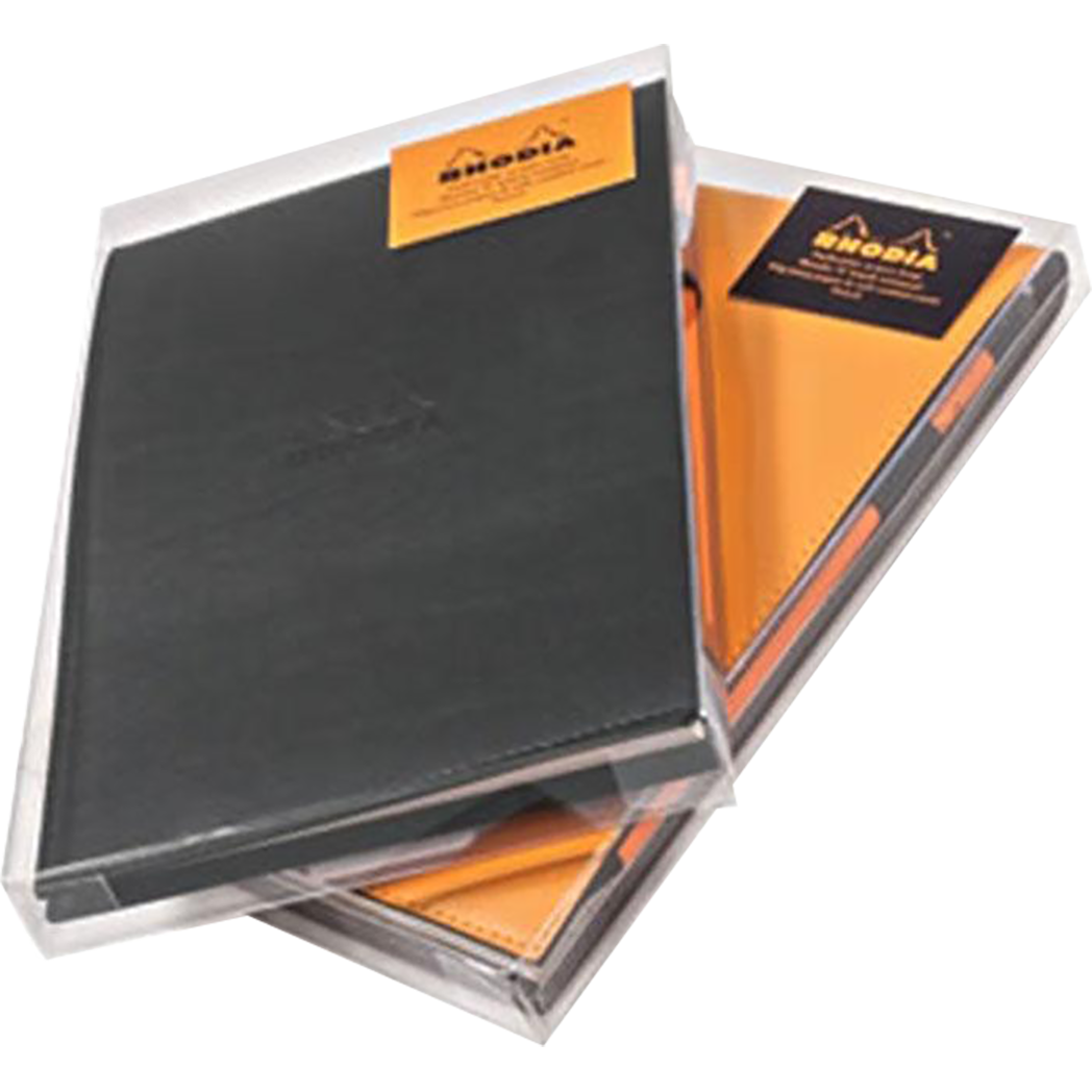 Rhodia "R" Notepad Gift Set Orange w/blank pad 6 x 8 ¾-Pen Boutique Ltd