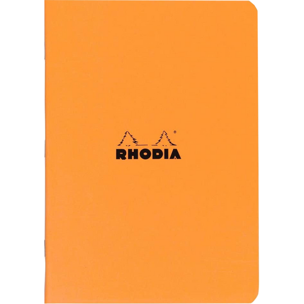 Rhodia Staplebound Notebook - Orange - Lined-Pen Boutique Ltd