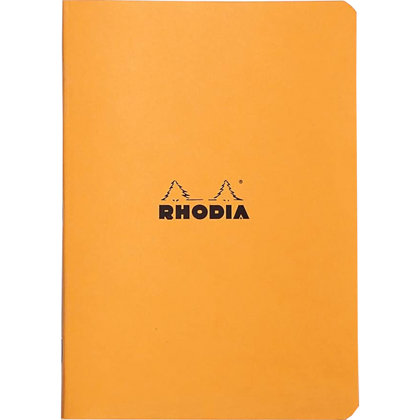 Rhodia Staplebound Lined Notebook 6 X8 1/4-Orange-Pen Boutique Ltd