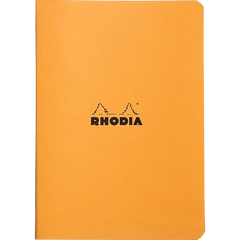 Rhodia Staplebound Lined Notebook 6 X8 1/4-Orange-Pen Boutique Ltd