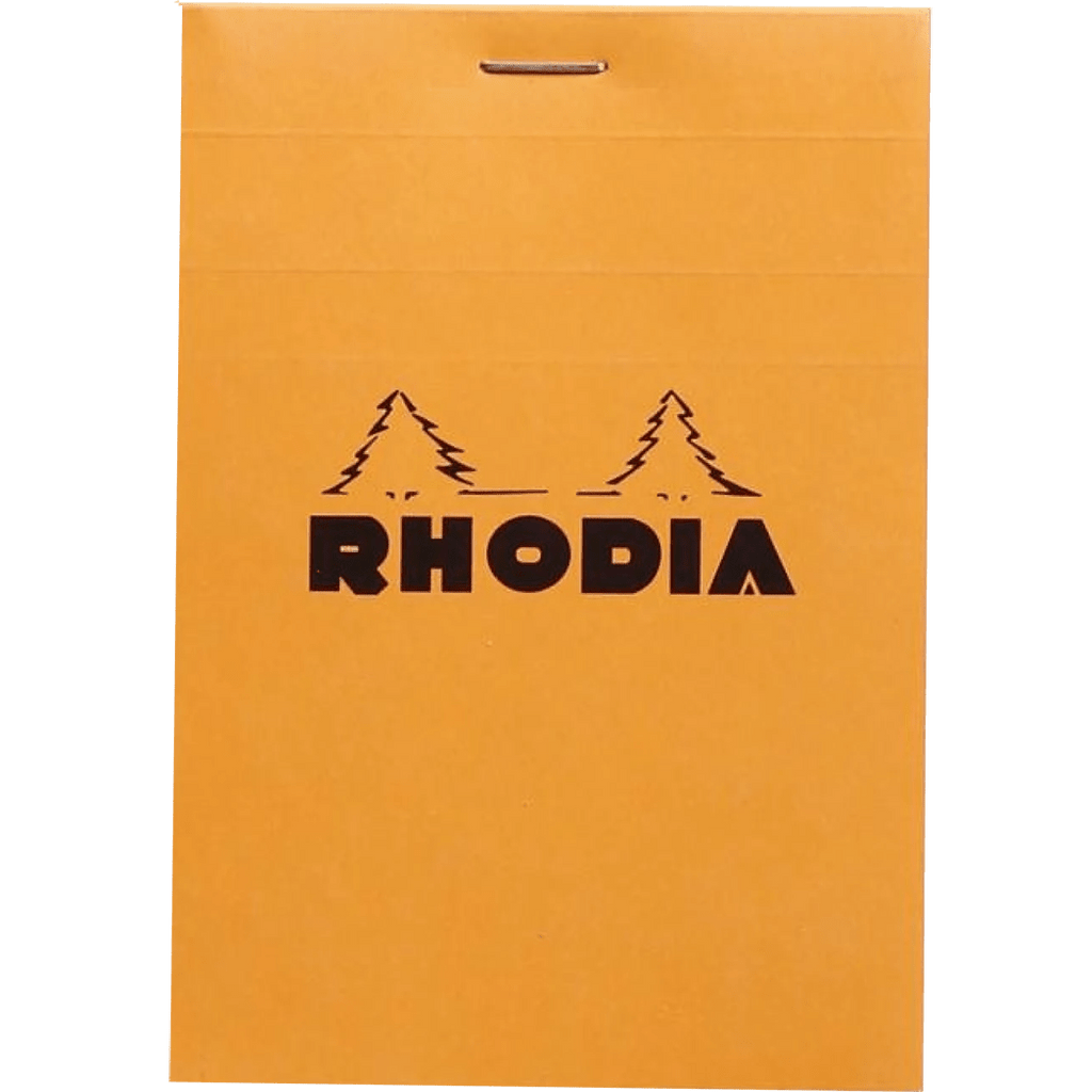 Rhodia N° 12 Pad - Orange - Graph - Pen Boutique Ltd