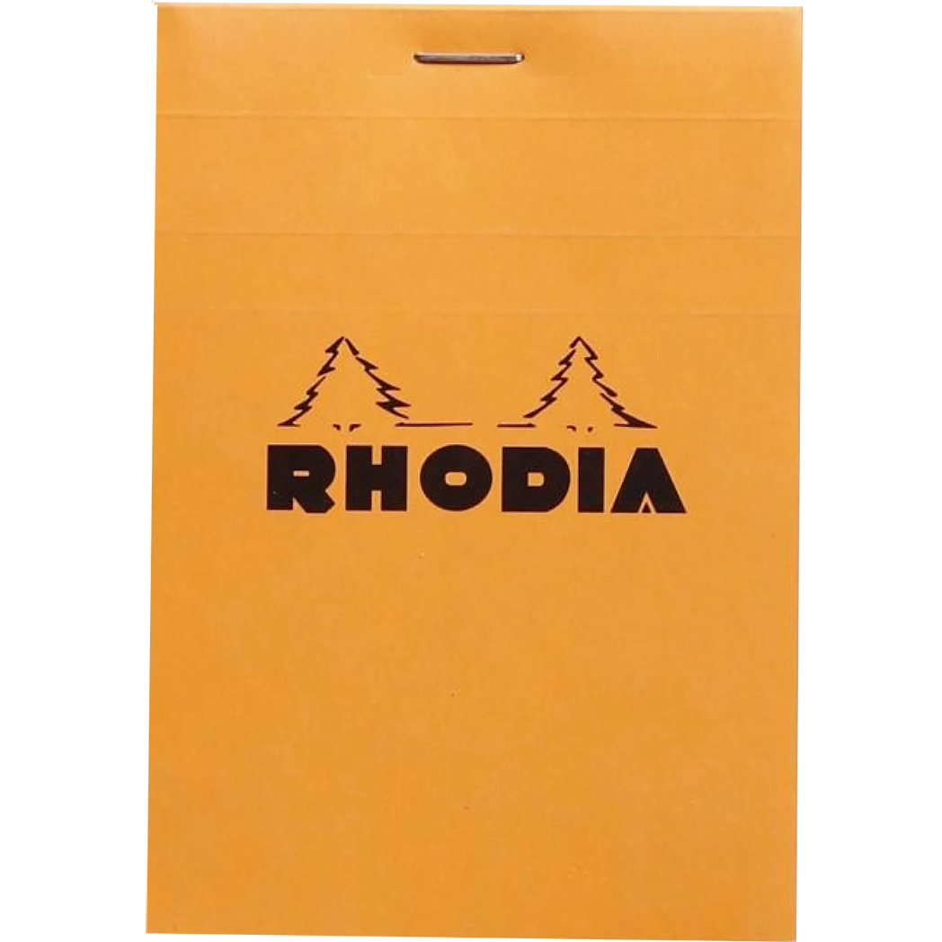 Rhodia Notepads Orange Graph 80S 3-3/8X4-3/4-Pen Boutique Ltd