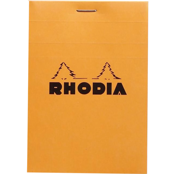 Rhodia Notepads Orange Graph 80S 3-3/8X4-3/4-Pen Boutique Ltd
