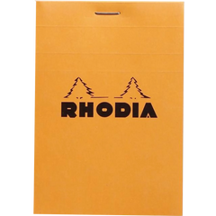 Rhodia Notepads Orange Graph 80S 3-3/8X4-3/4-Pen Boutique Ltd