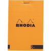 Rhodia Premium R Notepads - Orange - Blank - Pen Boutique Ltd