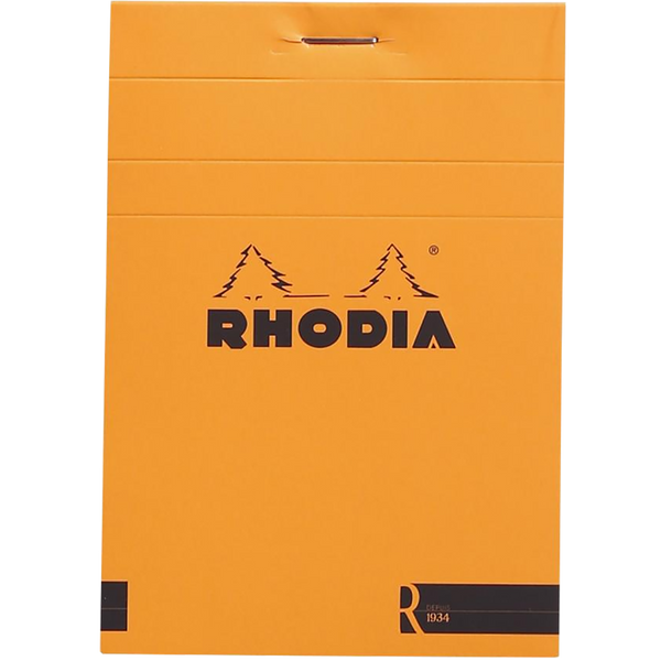 Rhodia Premium R Notepads - Orange - Blank-Pen Boutique Ltd