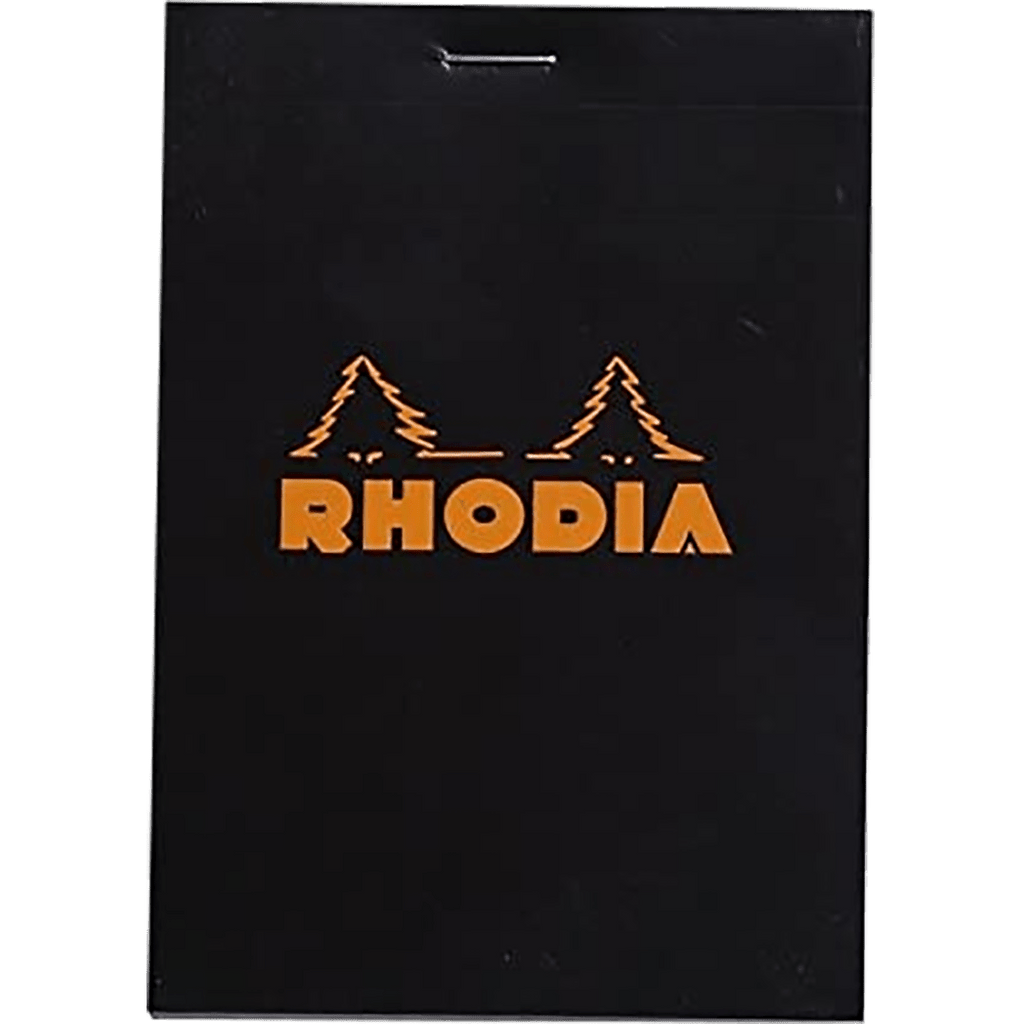 Rhodia N° 12 Pad - Black - Graph - Pen Boutique Ltd