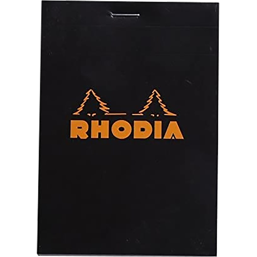 Rhodia Notepads Black Graph 80S 3-3/8X4-3/4-Pen Boutique Ltd